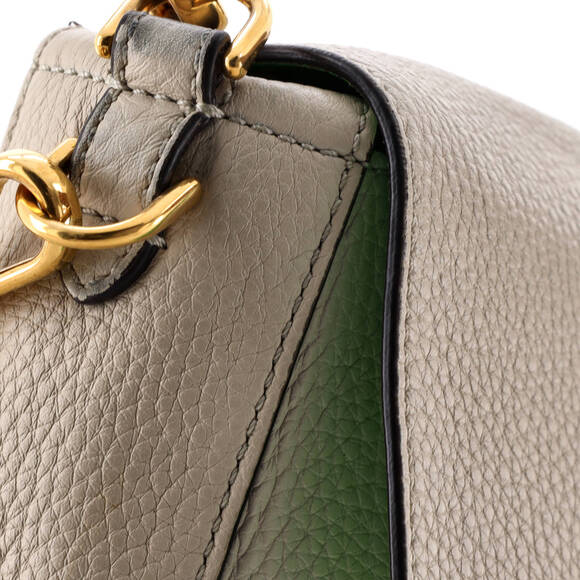 Fendi Selleria Baguette Nm Bag Leather #237444F23B - Picture 6 of 7